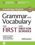 Cover: Grammar and Vocabulary for First and First for Schools Book with Answers and Audio - Cambridge University Press