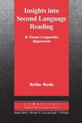 Cover: Insights into Second Language Reading - Cambridge University Press
