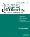 Cover: Academic Listening Encounters: Human Behavior Teacher's Manual - Cambridge University Press