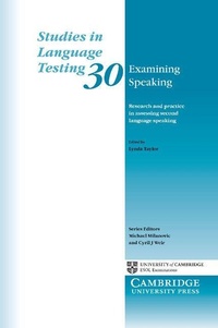Enlarge image Cover: Examining Speaking - Cambridge University Press