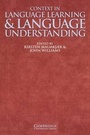 Cover: Context in Language Learning and Language Understanding - Cambridge University Press