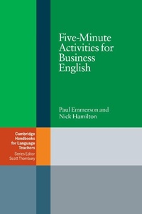 Abbildung von: Five-Minute Activities for Business English - Cambridge University Press