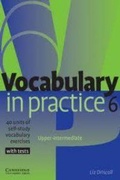 Cover: Vocabulary in Practice 6 - Cambridge University Press