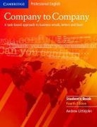 Abbildung von: Company to Company Student's Book - Cambridge University Press