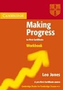 Cover: Making Progress to First Certificate Workbook - Cambridge University Press