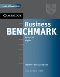 Cover: Business Benchmark Advanced Teacher's Resource Book - Cambridge University Press