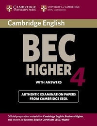 Abbildung von: Cambridge BEC 4 Higher Student's Book with answers - Cambridge University Press