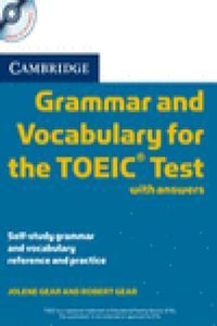 Abbildung von: Cambridge Grammar and Vocabulary for the TOEIC Test with Answers and Audio CDs (2) - Cambridge University Press