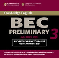 Abbildung von: Cambridge BEC Preliminary 3 Audio CD - Cambridge University Press