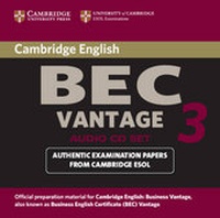 Abbildung von: Cambridge BEC Vantage 3 Audio CD Set (2 CDs) - Cambridge University Press
