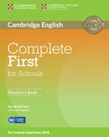 Cover: Complete First for Schools Teacher's Book - Cambridge University Press