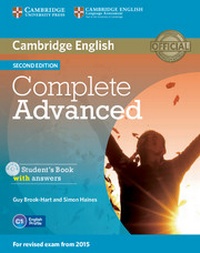 Enlarge image Cover: Complete Advanced Student's Book with Answers with CD-ROM - Cambridge University Press