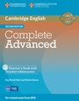 Cover: Complete Advanced Teacher's Book with Teacher's Resources CD-ROM - Cambridge University Press