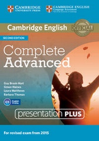 Enlarge image Cover: Complete Advanced Presentation Plus DVD-ROM - Cambridge University Press