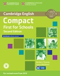 Cover: Compact First for Schools Workbook without Answers with Audio - Cambridge University Press