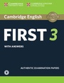 Cover: Cambridge English First 3 Student's Book with Answers with Audio - Cambridge University Press