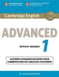 Enlarge image Cover: Cambridge English Advanced 1 for Revised Exam from 2015 Student's Book without Answers - Cambridge University Press