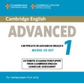 Cover: Cambridge English Advanced 1 for Revised Exam from 2015 Audio CDs (2) - Cambridge University Press