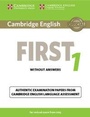 Cover: Cambridge English First 1 for Revised Exam from 2015 Student's Book without Answers - Cambridge University Press