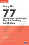 Cover: Penny Ur's 77 Tips for Teaching Vocabulary - Cambridge University Press