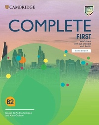 Enlarge image Cover: Complete First Workbook without Answers with Audio - Cambridge University Press