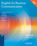 Cover: English for Business Communication Student's book - Cambridge University Press