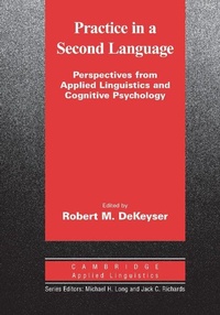 Enlarge image Cover: Practice in a Second Language - Cambridge University Press