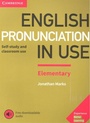 Cover: English Pronunciation in Use Elementary Book with Answers and Downloadable Audio - Cambridge University Press