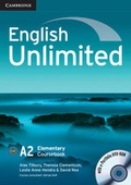 Cover: English Unlimited Elementary Coursebook with e-Portfolio - Cambridge University Press