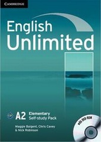 Enlarge image Cover: English Unlimited Elementary Self-study Pack (Workbook with DVD-ROM) - Cambridge University Press