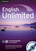 Cover: English Unlimited Pre-intermediate Coursebook with e-Portfolio - Cambridge University Press