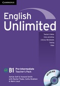 Cover: English Unlimited Pre-intermediate Teacher's Pack (Teacher's Book with DVD-ROM) - Cambridge University Press