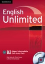Cover: English Unlimited Upper Intermediate Self-study Pack (Workbook with DVD-ROM) - Cambridge University Press