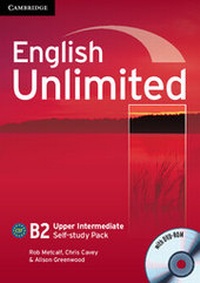 Enlarge image Cover: English Unlimited Upper Intermediate Self-study Pack (Workbook with DVD-ROM) - Cambridge University Press