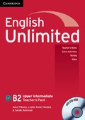 Cover: English Unlimited Upper Intermediate Teacher's Pack (Teacher's Book with DVD-ROM) - Cambridge University Press
