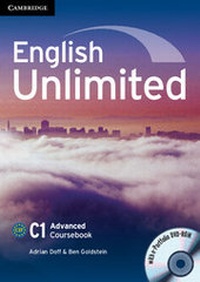 Enlarge image Cover: English Unlimited Advanced Coursebook with e-Portfolio - Cambridge University Press
