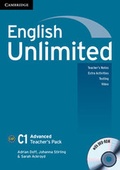 Cover: English Unlimited Advanced Teacher's Pack (Teacher's Book with DVD-ROM) - Cambridge University Press