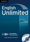 Cover: English Unlimited Intermediate Self-study Pack (Workbook with DVD-ROM) - Cambridge University Press
