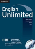 Cover: English Unlimited Intermediate Teacher's Pack (Teacher's Book with DVD-ROM) - Cambridge University Press