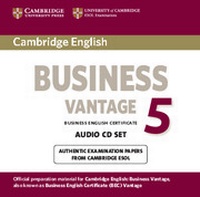 Abbildung von: Cambridge English Business 5 Vantage Audio CDs (2) - Cambridge University Press