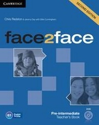 Enlarge image Cover: face2face Pre-intermediate Teacher's Book with DVD - Cambridge University Press