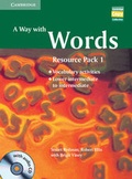 Cover: A Way with Words Lower-intermediate to Intermediate Book and Audio CD Resource Pack - Cambridge University Press