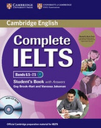 Enlarge image Cover: Complete IELTS Bands 6.5-7.5 Student's Pack (Student's Book with Answers with CD-ROM and Class Audio CDs (2)) - Cambridge University Press