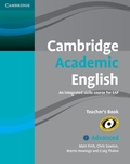 Cover: Cambridge Academic English C1 Advanced Teacher's Book - Cambridge University Press