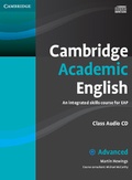 Cover: Cambridge Academic English C1 Advanced Class Audio CD - Cambridge University Press