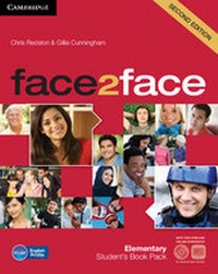 Enlarge image Cover: face2face Elementary Student's Book with DVD-ROM and Online Workbook Pack - Cambridge University Press