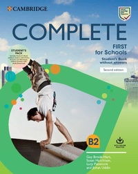 Enlarge image Cover: Complete First for Schools Student's Book Pack (SB wo Answers w Online Practice and WB wo Answers w Audio Download) - Cambridge University Press