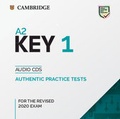 Cover: A2 Key 1 for the Revised 2020 Exam Audio CDs - Cambridge University Press