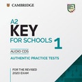 Cover: A2 Key for Schools 1 for the Revised 2020 Exam Audio CDs - Cambridge University Press