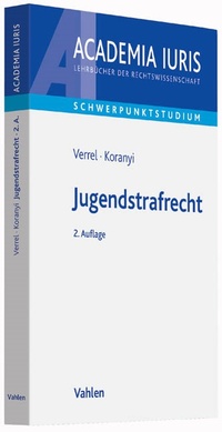 Abbildung von: Jugendstrafrecht - Vahlen